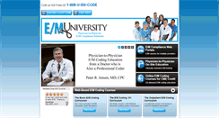 Desktop Screenshot of emuniversity.com